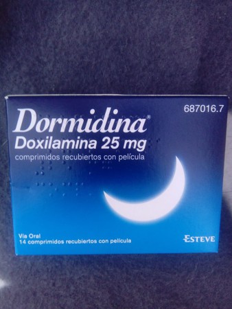 Dormidina 25 mg actie
